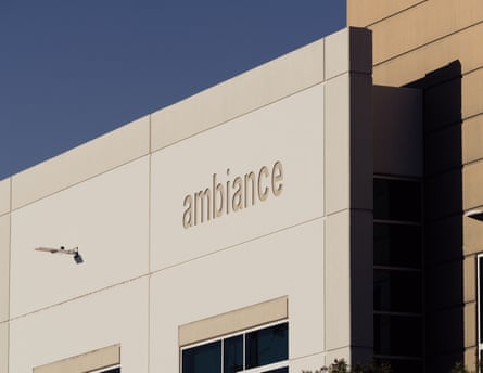A achromatic and grey actual building destruction pinch nan connection “ambiance” engraved