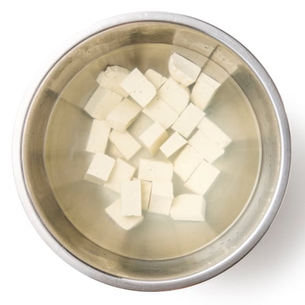 Soaked tofu