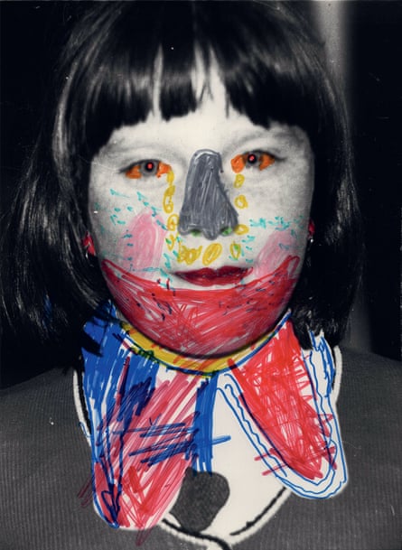 An uncredited hand-coloured photograph produced by a child at the South Island Photography Workshop led by Terry Dennett in the 1970s.