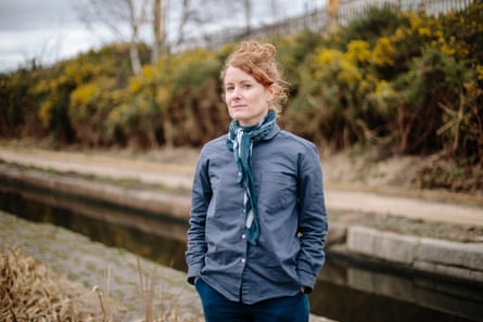 Alys Fowler standing by a canal