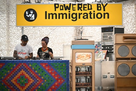 DJs at Terminal 1.