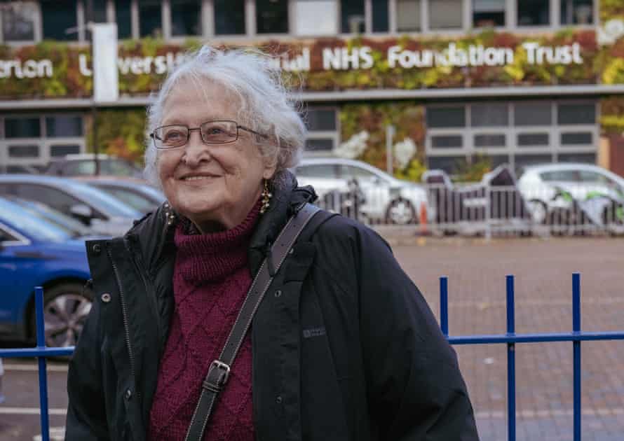 Lucrecia Persico Lamas, NHS volunteer, originally from Spain and Argentina. British citizen since August 2021.