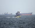 ships in the strait of Hormuz