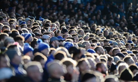 Crowd at Sheffield Wednesday v Bristol City