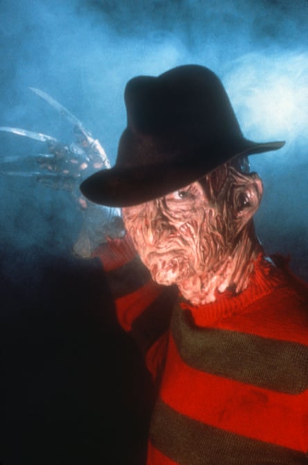 Robert Englund as Freddy Krueger in A Nightmare on Elm Street.