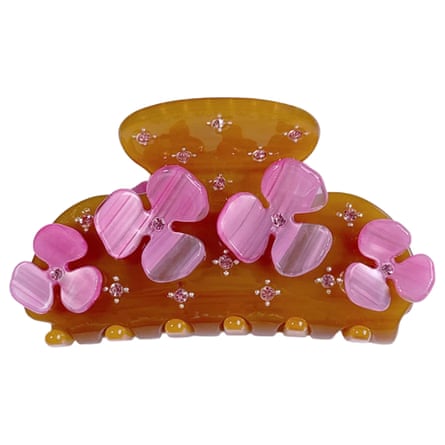 Tort Joan clip in amber blush