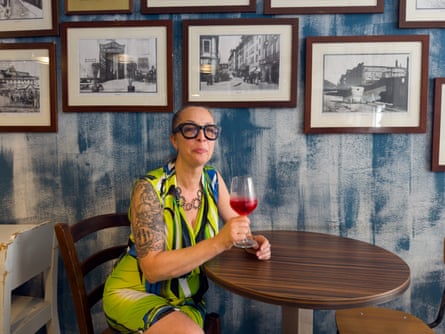 Piera at Osteria dei Mercanti, Brescia.