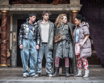 Vinnie Heaven as Eilif, Rawaed Asde as Swiss Cheese, Terry as Mother Courage and Rachelle Diedericks as Kattrin.