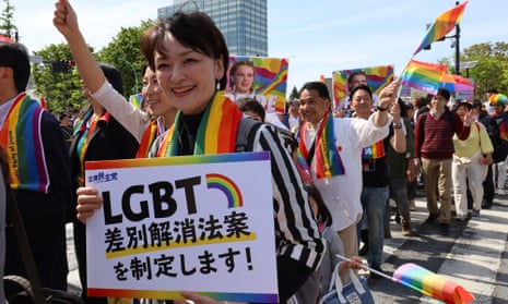 Tokyo pride parade in 2019