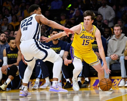 Second-year surprise Austin Reaves has arguably been the Lakers’ third-best player amid their dramatic turnaround this season.