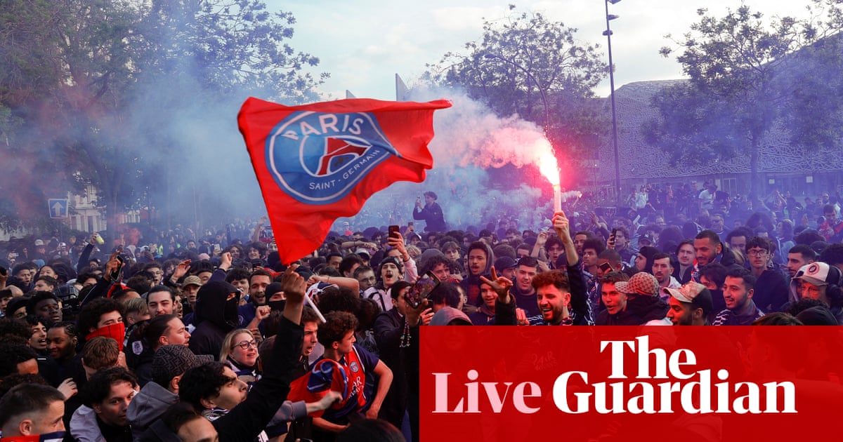 Paris Saint-Germain v Arsenal: Champions League semi-final, second leg – live