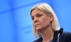 Sweden’s first female prime minister resigns less than 12 hours into job – video