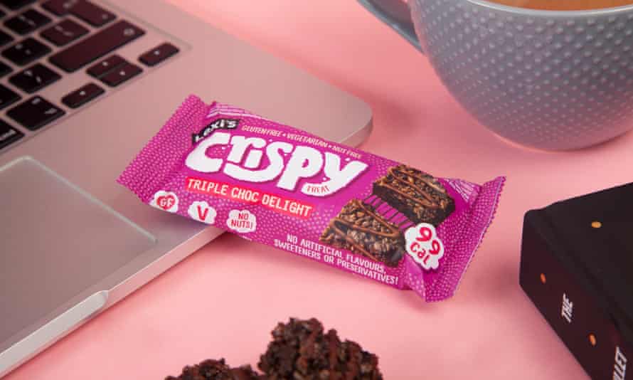 A packet of Lexi’s Crispy Treats