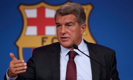 Barcelona president Joan Laporta explains the reasons behind Lionel Messi’s departure.