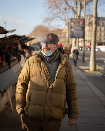 Gilles Morineaux has run a book stall on the right bank of the Seine for 20 years: ‘This job has allowed me to chat to Emmanuel Macron, Joseph Stiglitz, and a contract killer whose name I’d better not reveal.’