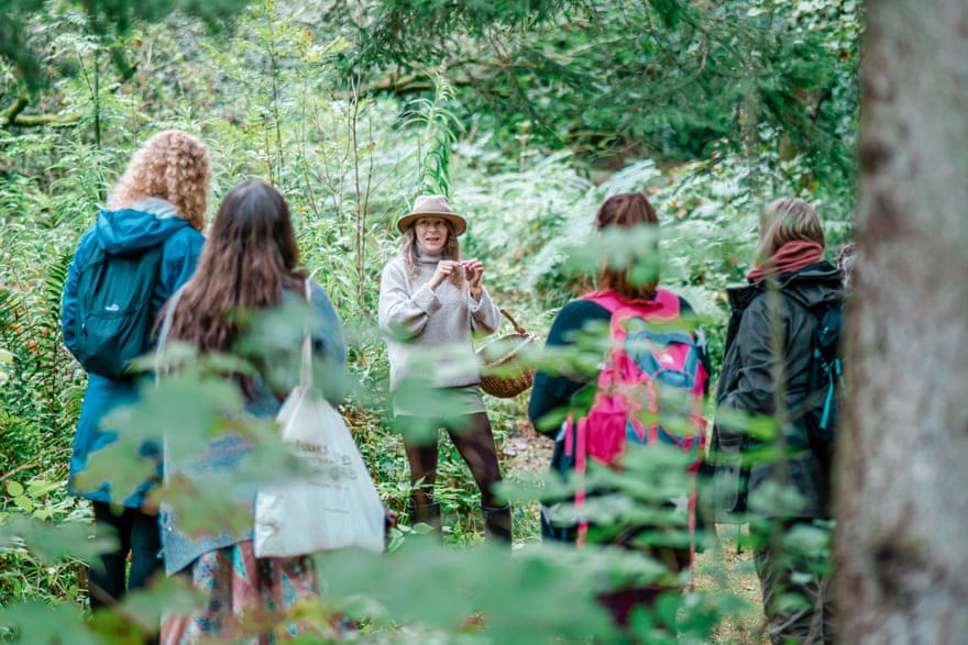 Foraging at the Scottish Wild Food Festival, Loch Lomond