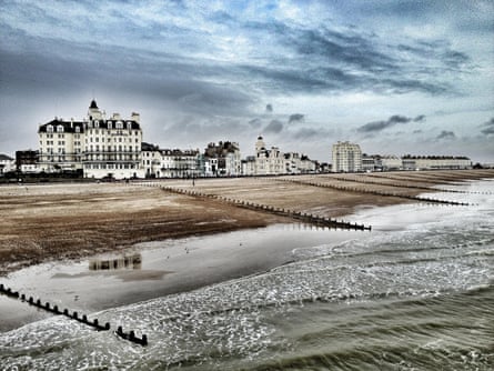 Too sunny … Eastbourne.