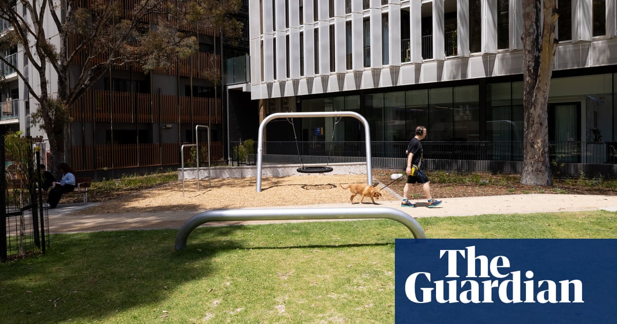 'Looks like a prison yard': parents savage Melbourne council over new playground with single swing