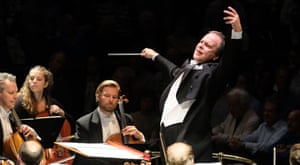 Sakari Oramo conducting at the Proms … he says there is no music festival in the world to match them.