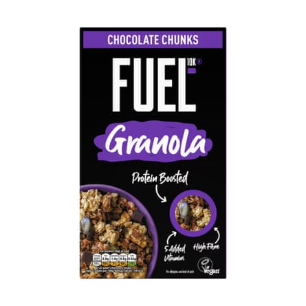 FUEL10K Chocolate Chunks Protein Granola Breakfast Cereal 400g