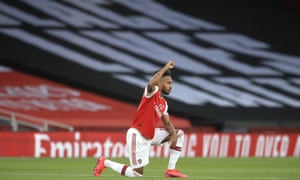 Premier League Drops Black Lives Matter Badge From Shirts For Own Campaign Football The Guardian