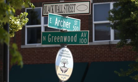 Sign reading ‘Black Wall Street’