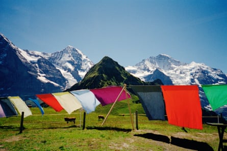 Climb every mountain … a colourful Alpine shot.