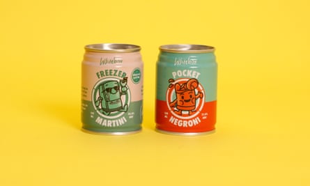 Whitebox cocktail cans