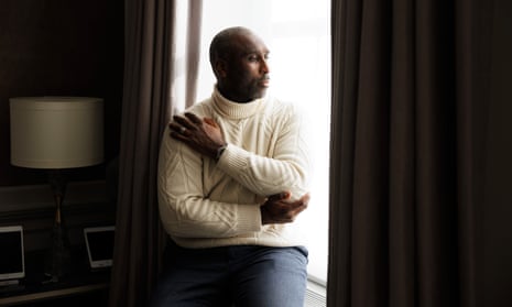 Sol Campbell at his home in London this week. 