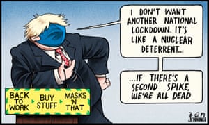Ben Jennings On Boris Johnson S Nuclear Deterrent Cartoon Opinion The Guardian