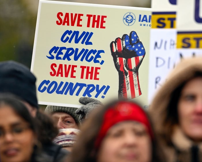 Judge temporarily blocks firings by Trump administration during shutdown