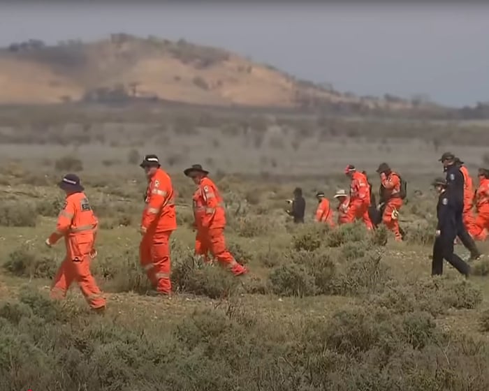Footprint found in South Australian outback search for four-year-old boy
