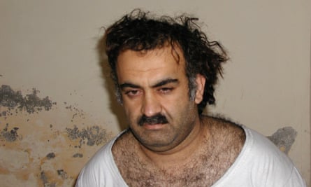 Khalid Sheikh Mohammed after his capture in Rawalpindi, March 2003