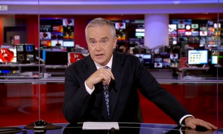 Huw Edwards, who presents BBC’s News at Ten