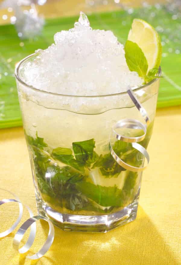 Hold the rum ... virgin mojito.