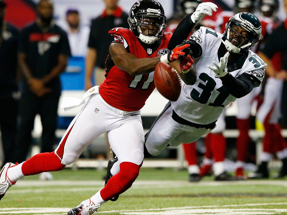 Julio Jones helps Falcons shake jitters to beat Eagles, NFL