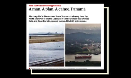 A man. A Plan. A Canoe. Panama. Screen grab from guardian.com
