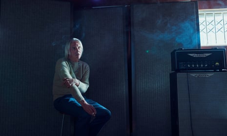 Paul Weller photographed last month at his studio in Surrey.
