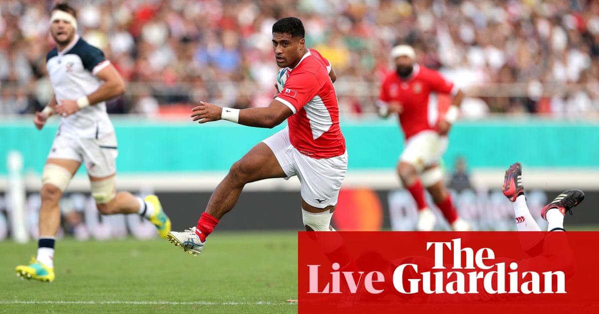 United States v Tonga: Rugby World Cup 2019 – live!