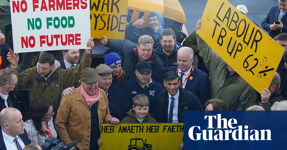 Tories accused of hypocrisy for supporting farmers’ protests | Farming | The Guardian