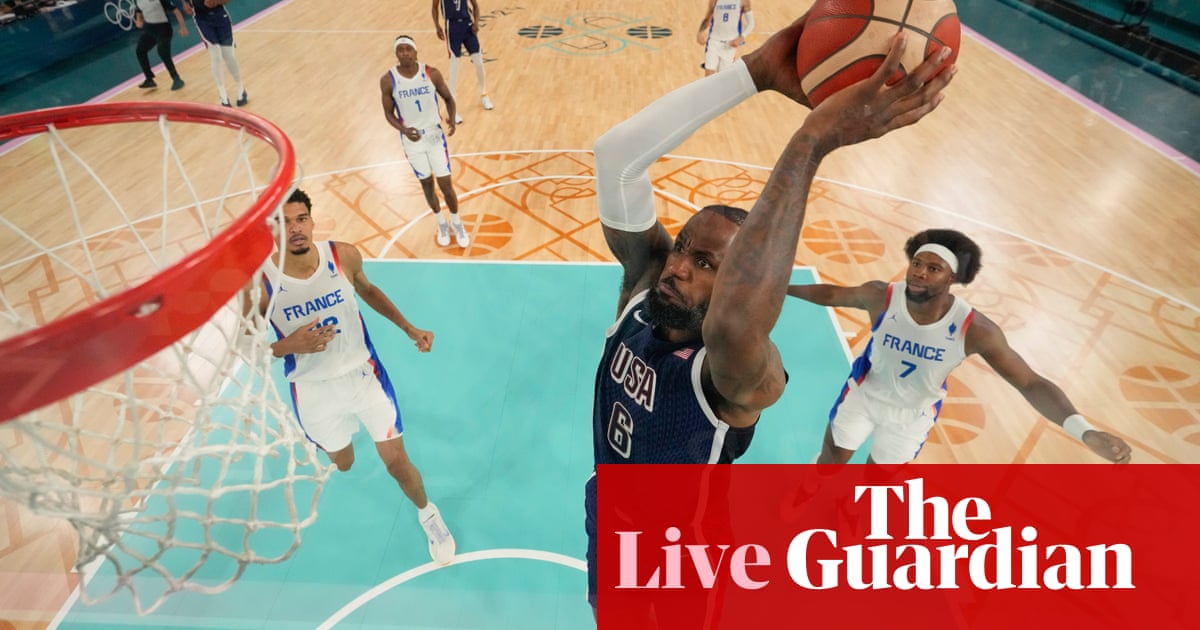 USA v France: Olympic men’s basketball final – live updates | Paris Olympic Games 2024 USA v France: Olympic men’s basketball final – live updates | Paris Olympic Games 2024