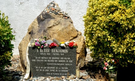 The monument to Walter Benjamin in Portbou, Spain.