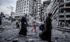 How Gaza City's high street became a landscape of debris