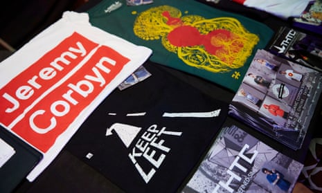Merchandise at Momentum’s The World Transformed event.