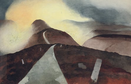Edward Burra’s Near Whitby, Yorkshire, 1972.