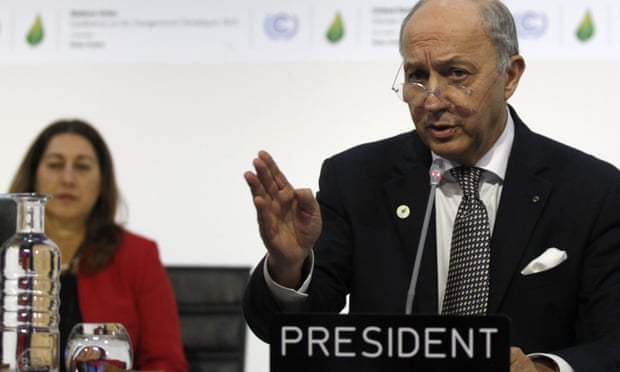 French Foreign affairs minister and acting president of the COP21, Laurent Fabius, said he was confident a deal would be done on Friday.