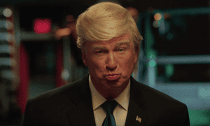 Saturday Night Live Baldwin Is A Flawless Trump But Spoof Falls