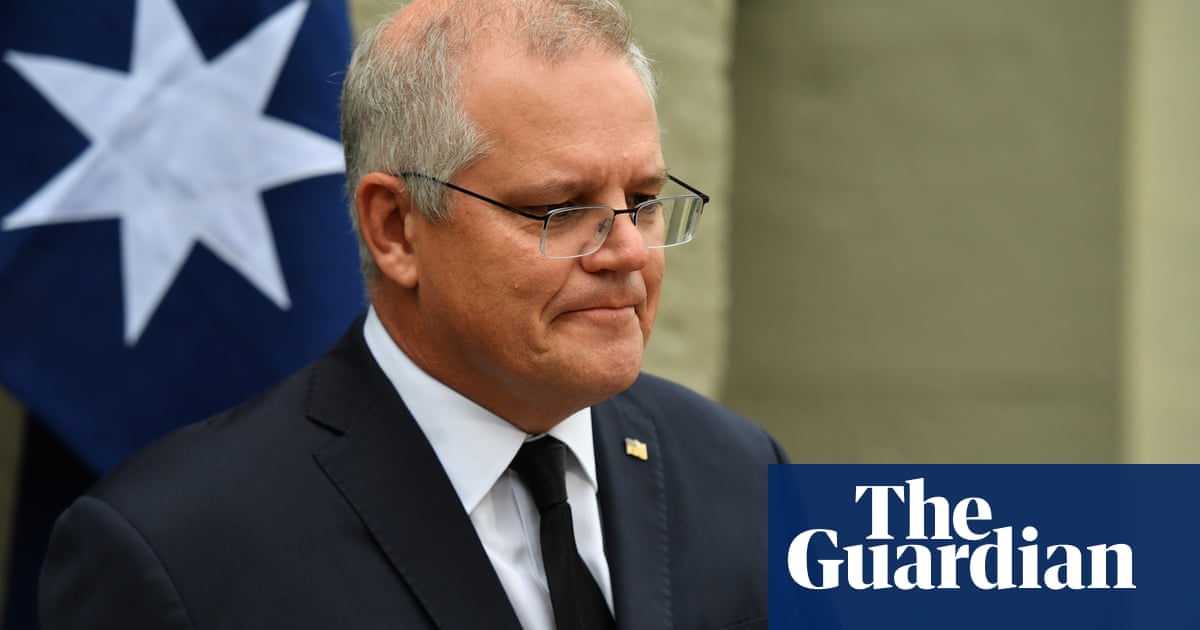 Scott Morrison recites from God Save the Queen after death of Prince Philip