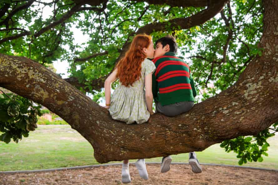 Daisy Axon (as Candice) with Wesley Pattern (as Douglas Benson), H is for Happiness - Photograph by David Dare Parker