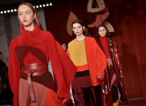 Roksanda’s ‘warrior women’ at London fashion week.